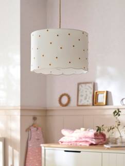 Linnengoed en decoratie-Decoratie-Lamp-Lampenkap om op te hangen Festons en gouden stippen