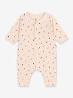 Baby-Salopette, jumpsuit-Lange katoenen jumpsuit voor baby PETIT BATEAU