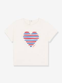 Baby-T-shirt, souspull-Baby T-shirt met korte mouwen PETIT BATEAU