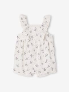 Baby-Salopette, jumpsuit-Ceremonie-rompertje met kant voor baby