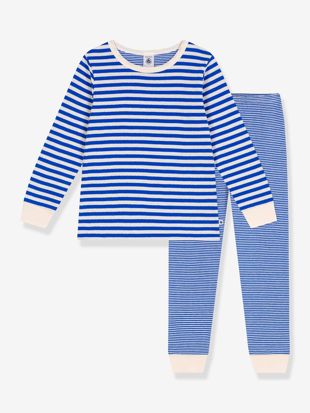 Pyjama kind in tube PETIT BATEAU blauw