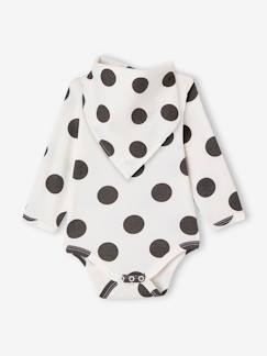 Baby-Body-Set met gestippeld rompertje en slabbetje