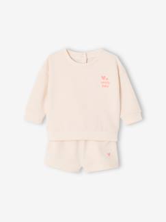 Baby-Babyset-Sweat- en shortset voor baby's