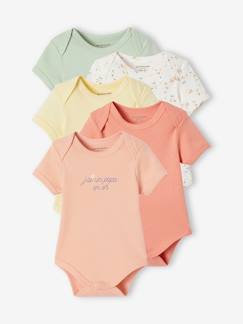 Baby-Body-Set met 5 rompers korte mouwen