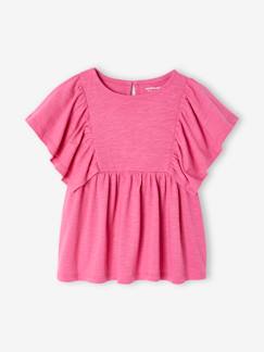 Shirt-blouse voor meisjes met motiefjes  - vertbaudet enfant