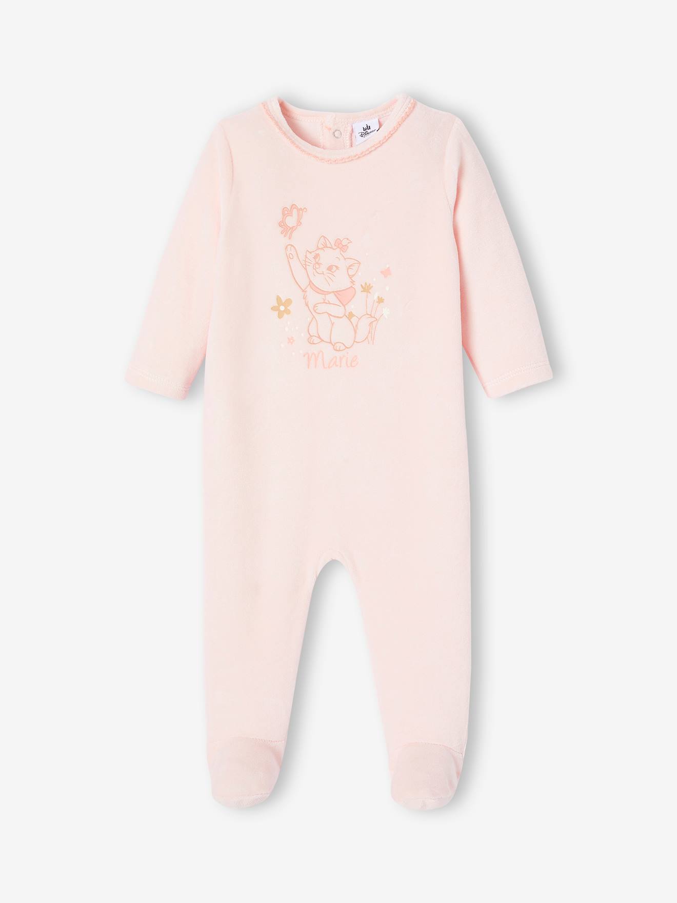 Disney® Marie Butterfly babypyjama lichtroze