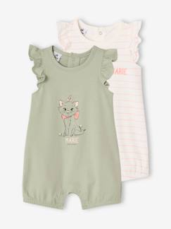 Baby-Body-Set van 2 rompers Disney® Marie De Aristokatten