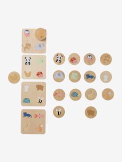 Speelgoed-Gezelschapsspellen-Lotto met houten dieren FSC®