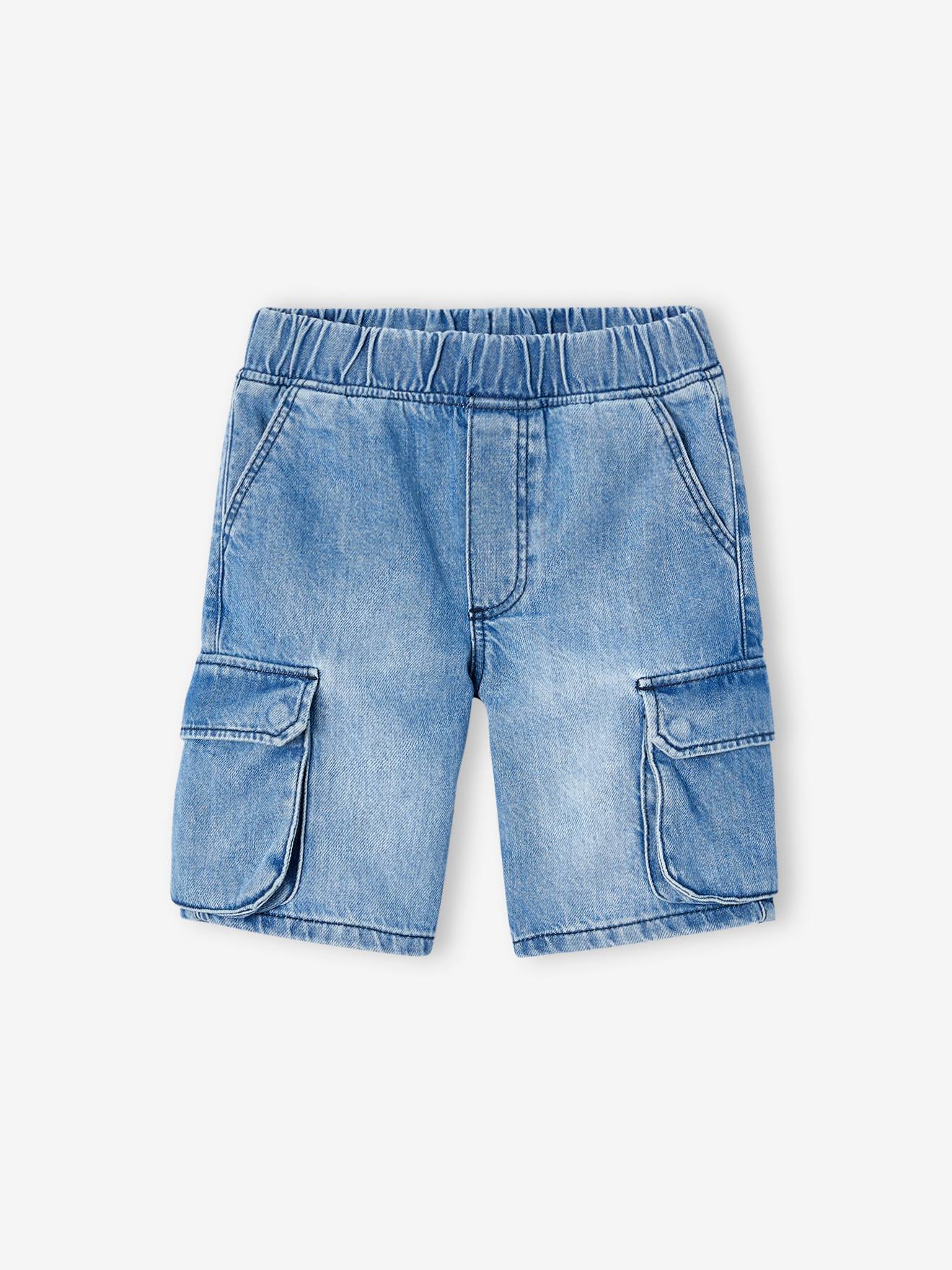 Bermuda broek voor jongens double stone