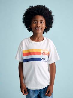 Jongens-T-shirt, poloshirt, souspull-T-shirt-Jongensshirt met grafisch motief