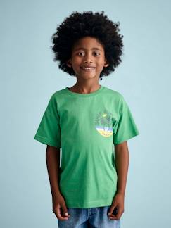 Jongens-Jongensshirt met motief op de borst