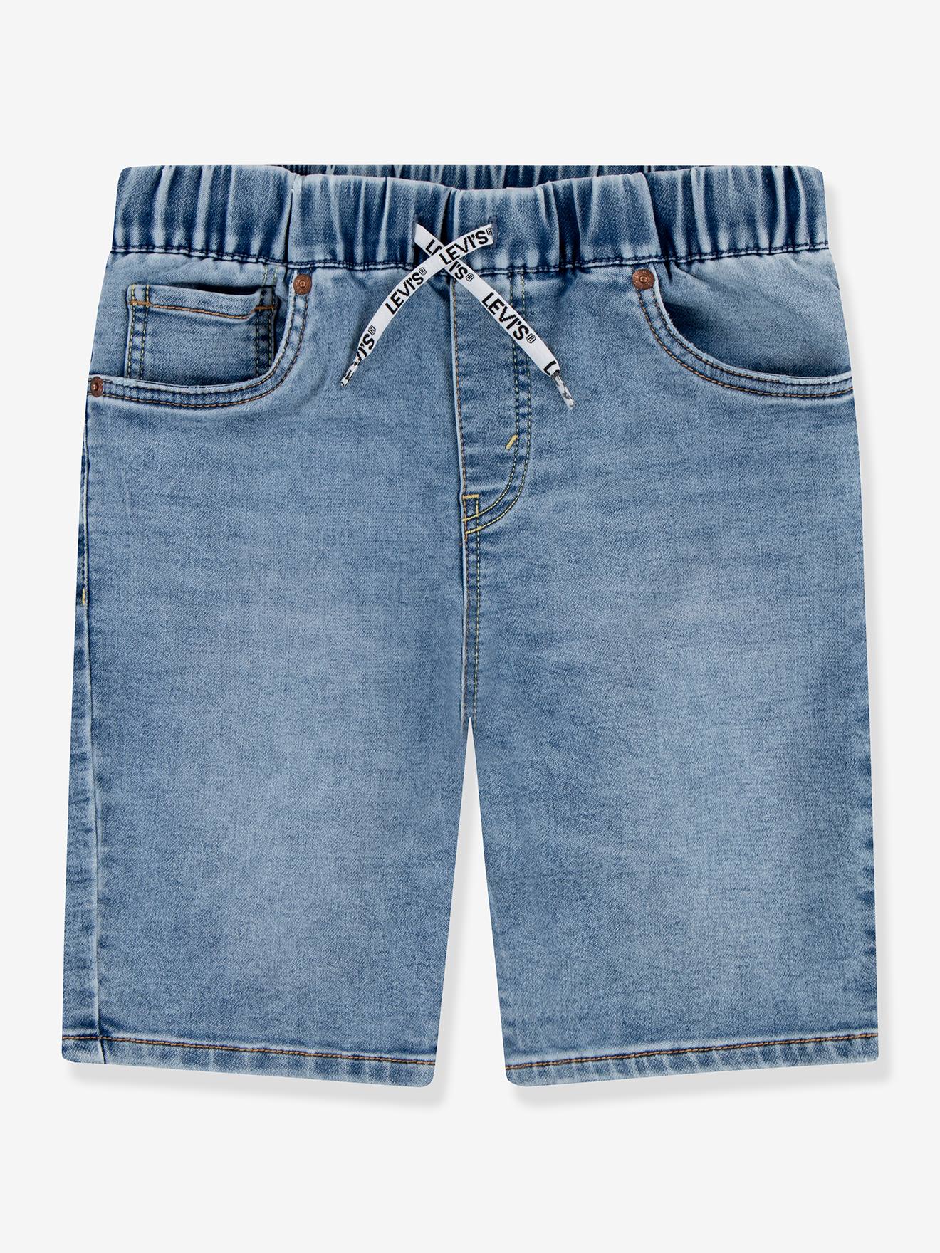 Short Skinny Fit Dobby LEVI'S® ongewassen denim afbeelding