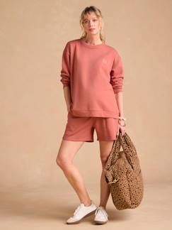 -Zwangerschapsset "Cool Mom" sweatshirt en joggingbroek in fleece ENVIE DE FRAISE