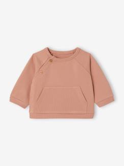 Baby-Sweater voor pasgeborene van lichte fleece met zak