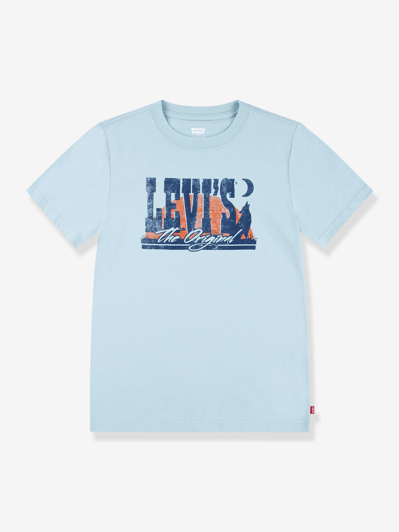 T-shirt Desert at Dusk LEVI'S® blauwgroen afbeelding