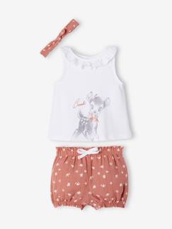 Baby-Babyset-DISNEY® Bambi 3-delige set voor baby's T-shirt + broekje + hoofdband