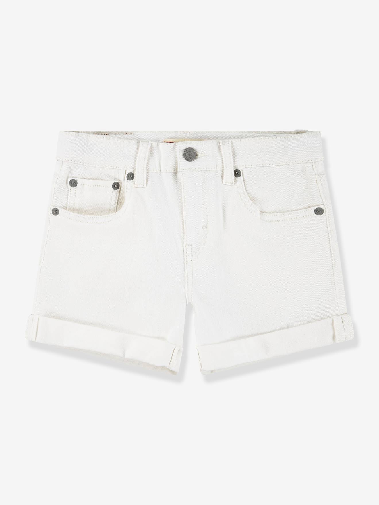 Jeans short Girlfriend shorts LEVI'S® ecru afbeelding