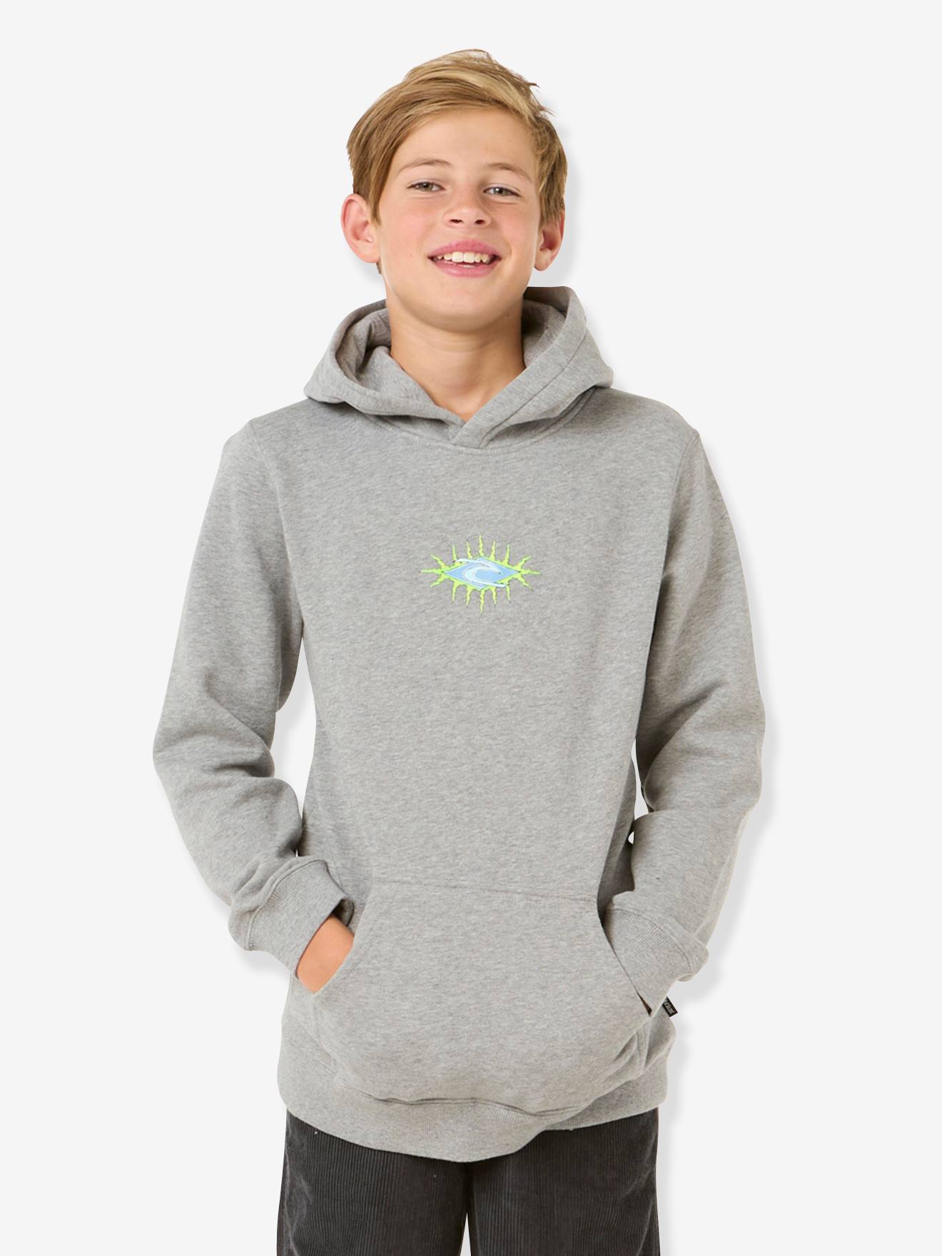 Sweater Raw Energy Skull RIP CURL grijs afbeelding