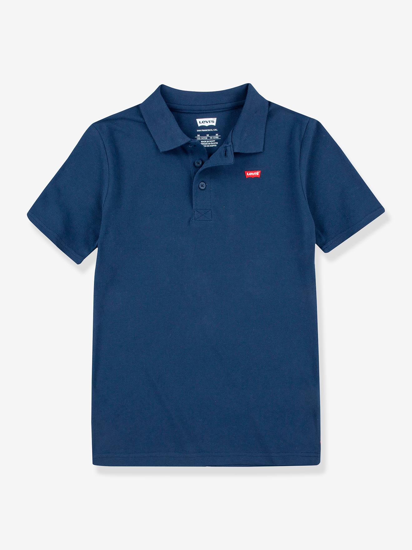Polo LEVI'S jongen korte mouwen marineblauw afbeelding