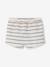 Geboorteset honingraatmotief T-shirt en short ecru - vertbaudet enfant 
