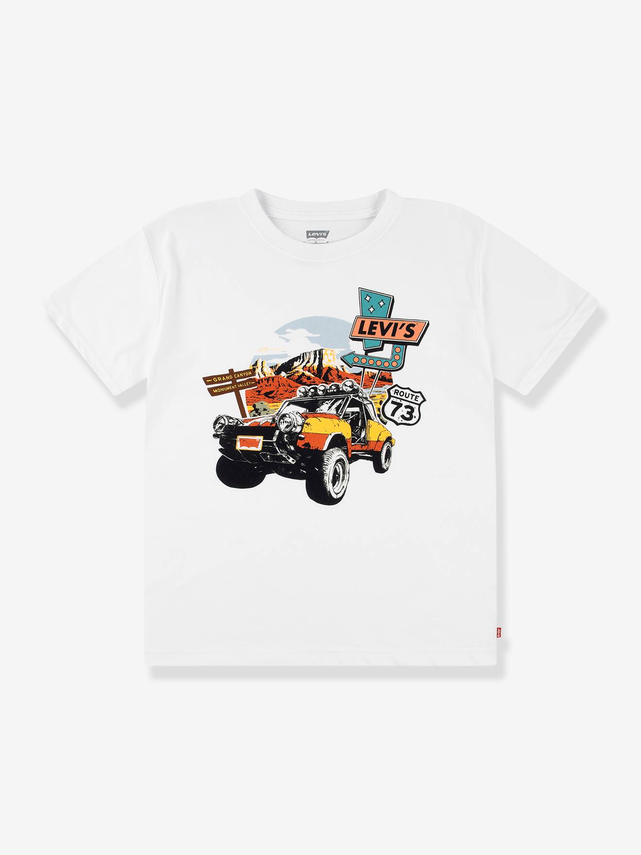 T-shirt Day Trip LEVI'S® wit afbeelding