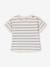 Geboorteset honingraatmotief T-shirt en short ecru - vertbaudet enfant 
