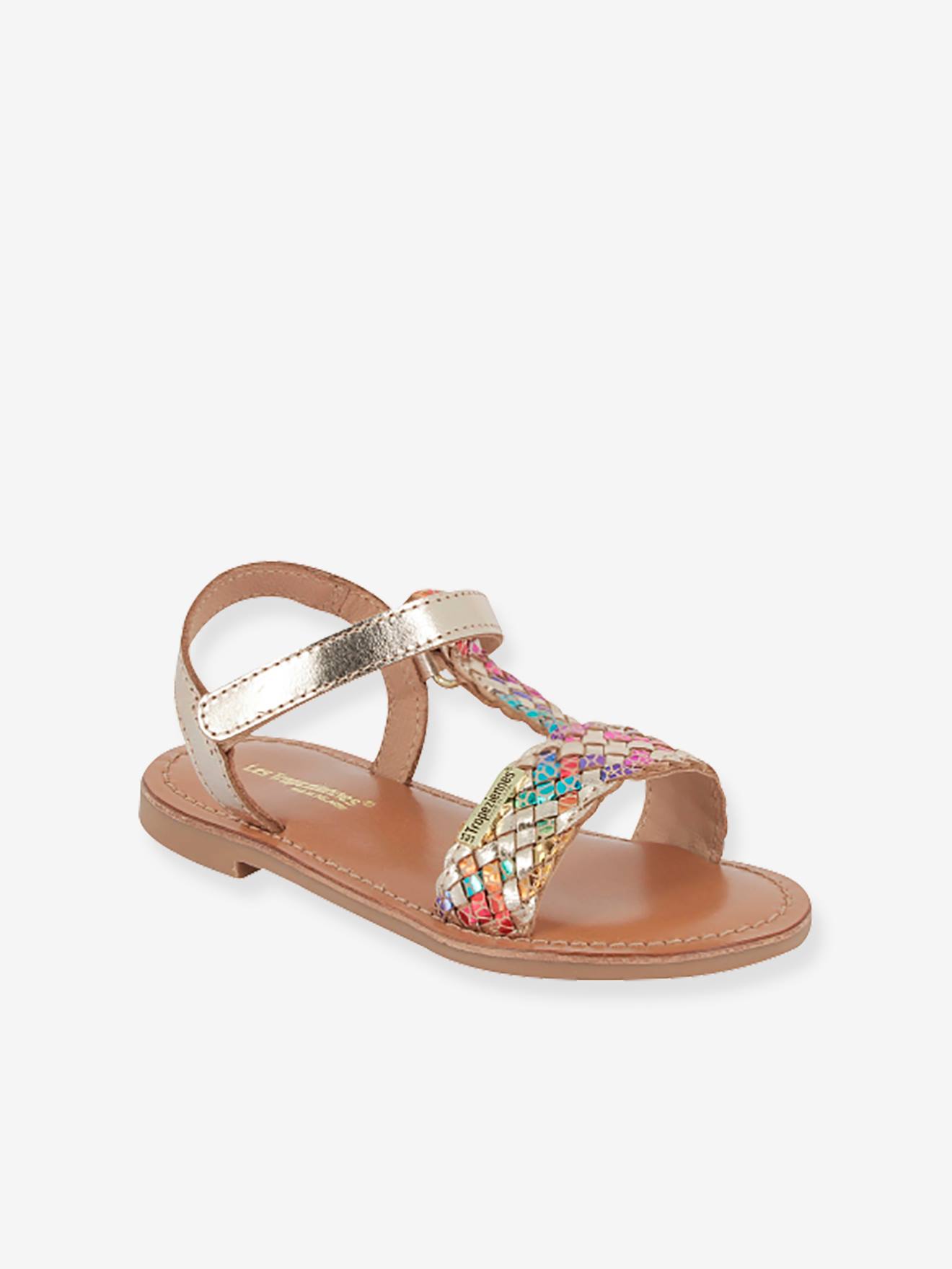 Leren sandalen Bamba LES TROPEZIENNES® BY M. BELARBI meerkleurig afbeelding