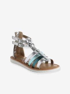 Schoenen-Spartaanse leren sandalen voor kinderen, kleuterschoolcollectie