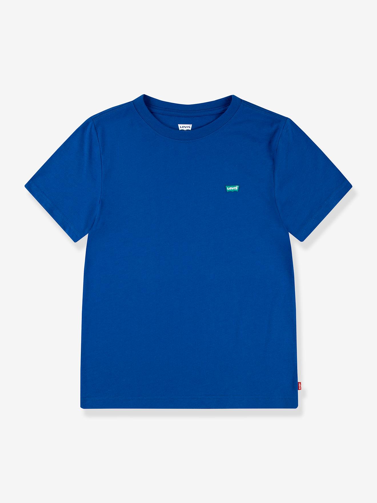 T-shirt LEVI'S Batwing Chest hit kind korte mouwen felblauw afbeelding