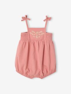Baby-Baby romper met smock