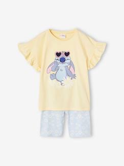 Meisje-Disney® Stitch set met T-shirt + fietsbroek