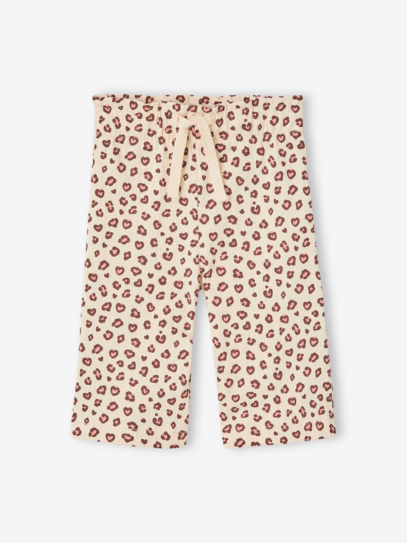 Ruime babybroek vanille