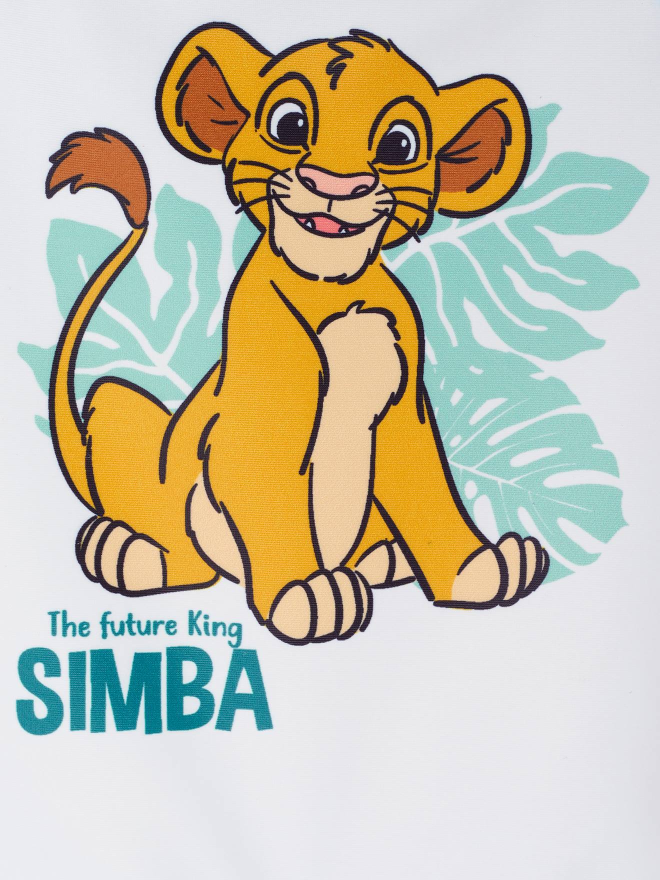Badpakset Simba T-shirt met UV-bescherming + zwembroek Disney