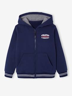 Jongens-Sport collectie-Jongenshoodie met rits