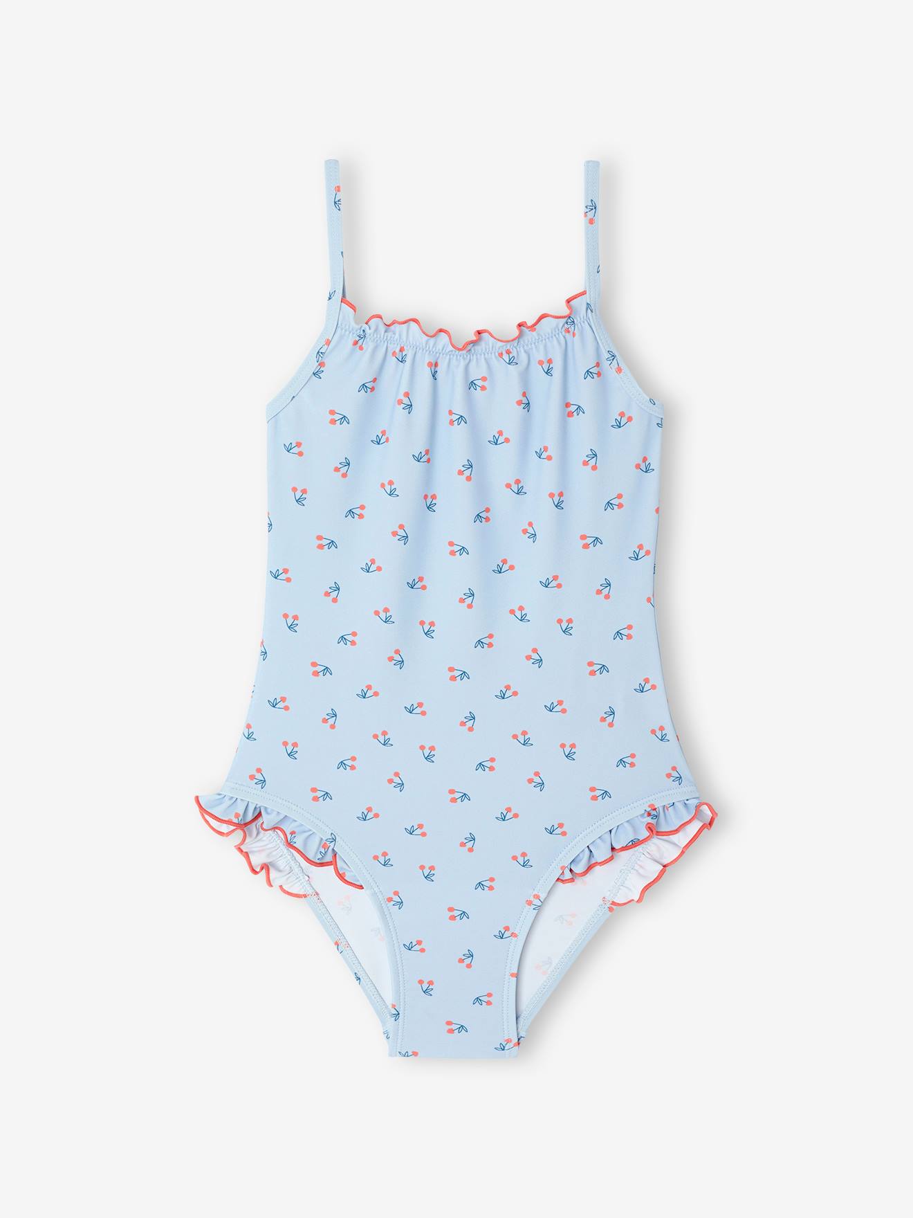 Badpak voor meisjes hemelsblauw