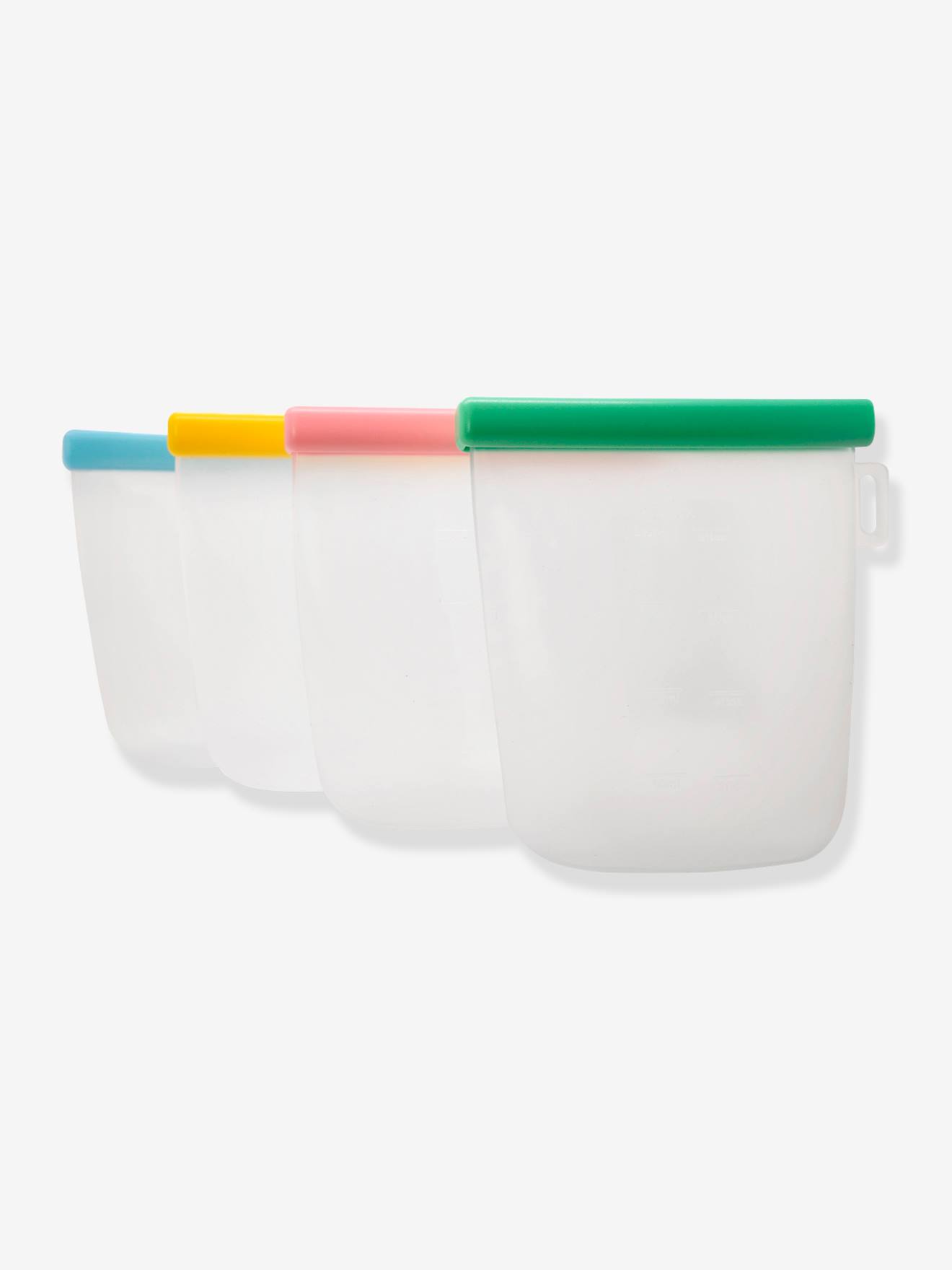 Herbruikbare bewaarzakjes PERIFIT doorzichtig afbeelding