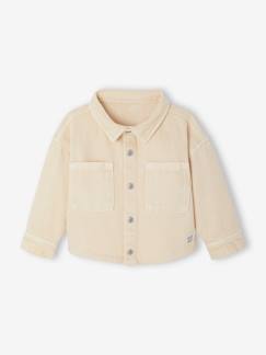 Baby-Overhemd, blouse-Drukknoop-overhemd voor baby