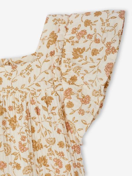Cadeauset met jurk + broekje + haarband voor baby ecru - vertbaudet enfant 