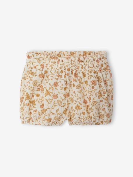 Cadeauset met jurk + broekje + haarband voor baby ecru - vertbaudet enfant 