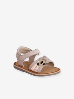 Schoenen-Baby schoenen 17-26-Leren babysandalen met klittenband