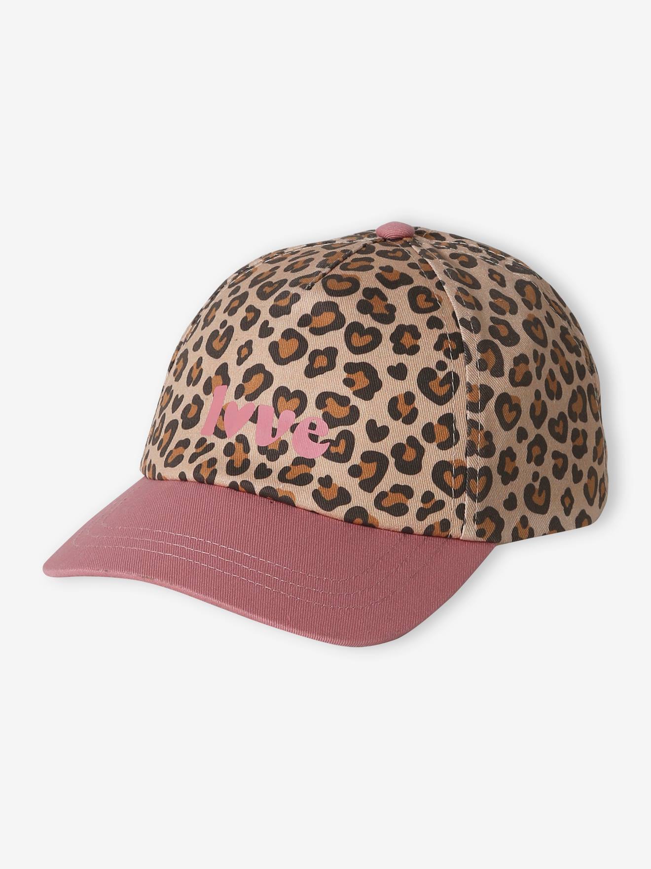 Meisjespet met luipaardprint rouge afbeelding