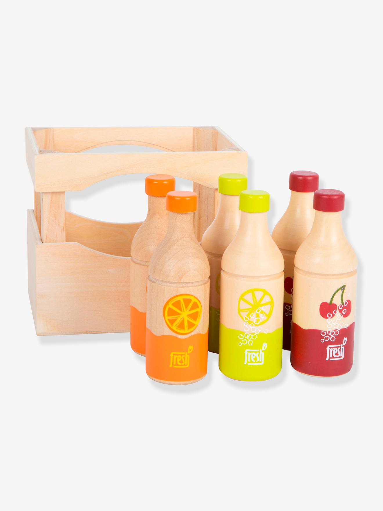 Flessenkrat voor kinderen FRESH voor de winkel small foot® meerkleurig