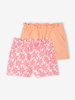 Meisje-Set van 2 meisjesshorts