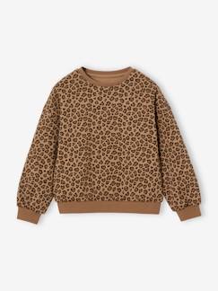 -Decoratieve meisjessweater met hartjes of stippen