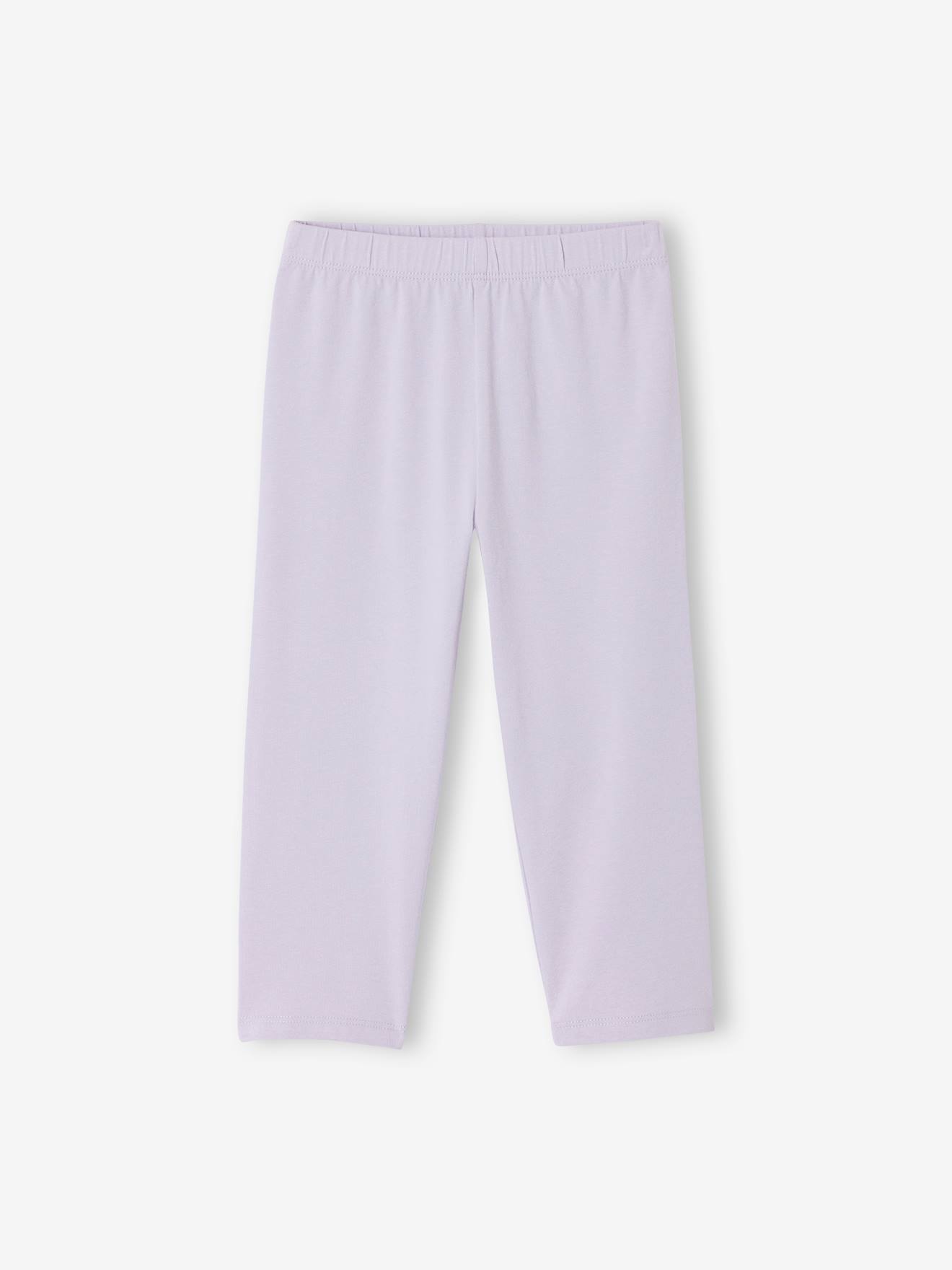 Legging meisje tot halverwege de kuit lavendel