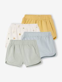 Baby-Body-Set van 4 jongensshorts voor pasgeborene