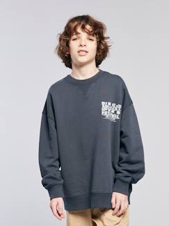 Jongens-Losse sweater met een verbleekte look JONEN