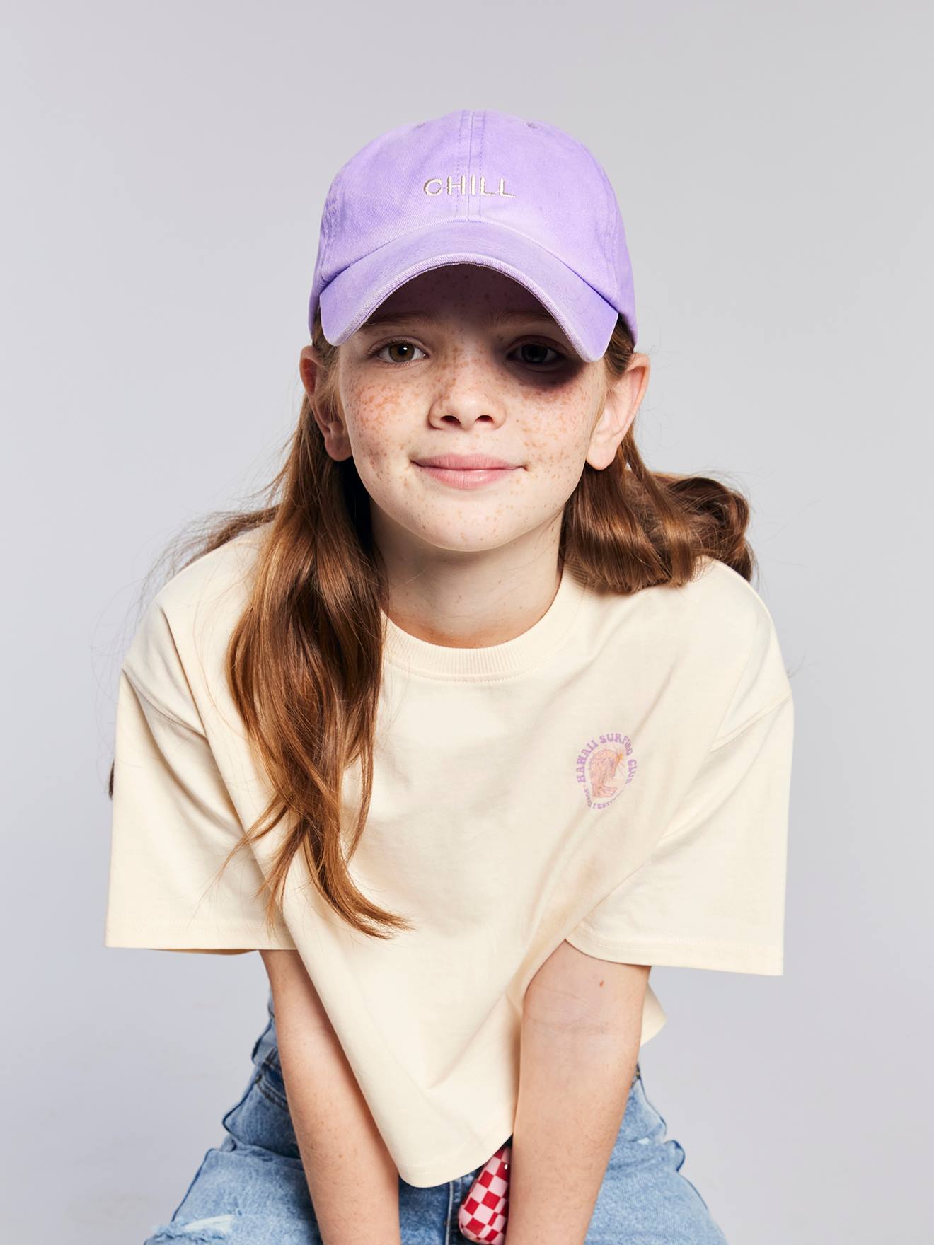 Kinderpet "Chill" paars afbeelding