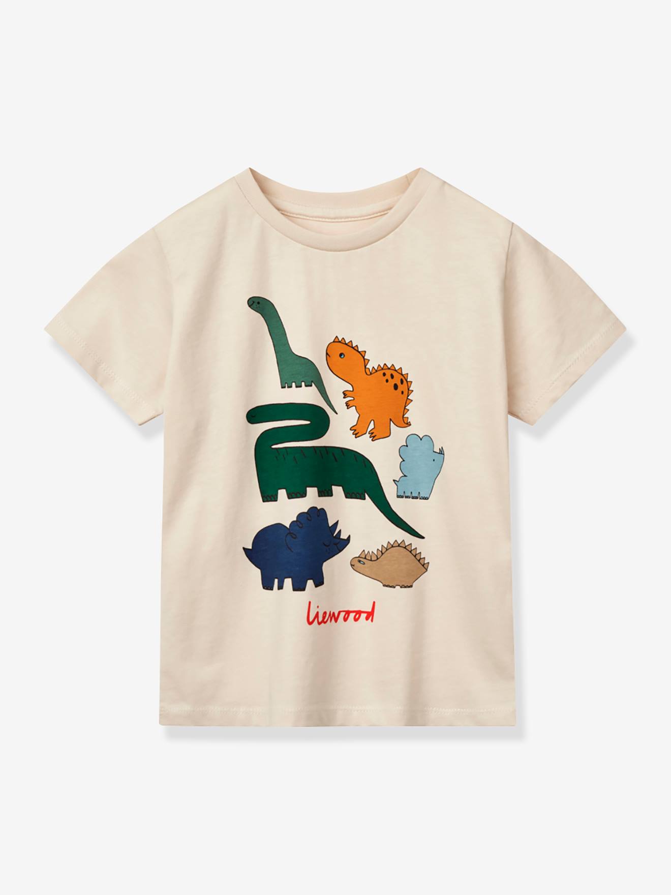 T-shirt met korte mouwen en Apia LIEWOOD-print beige afbeelding