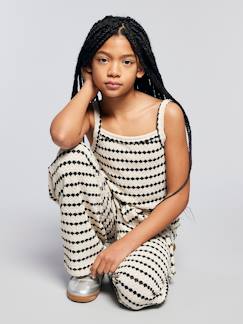 Meisje-Sweater met fantasiebreisel voor meisjes JONEN
